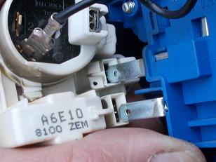 dove la morsettiera si incastra nel PTC