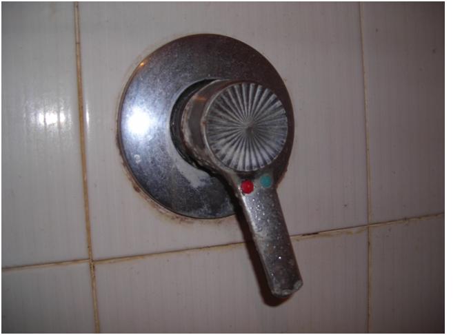 miscelatore a parete