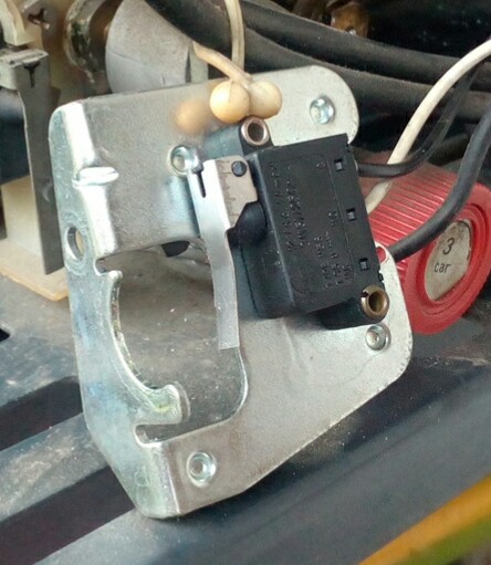 Microswitch pompa