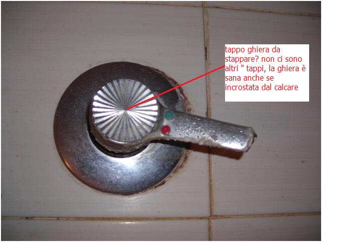 miscelatore a parete doccia