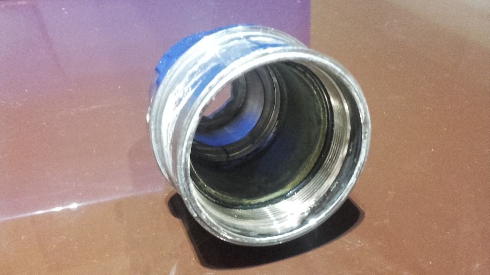 Qui è dove va inserita la cartuccia