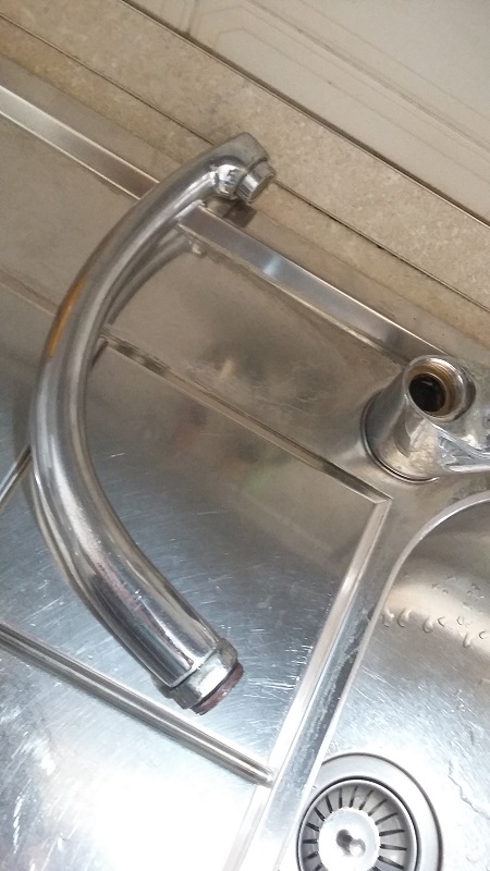 Canna lunga smontata