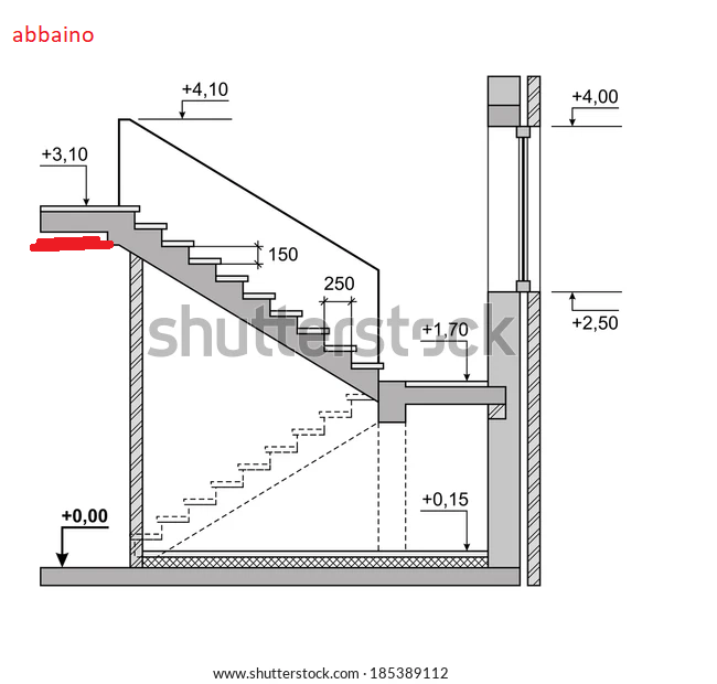 intradosso pianerottolo abbaino accesso terrazzo