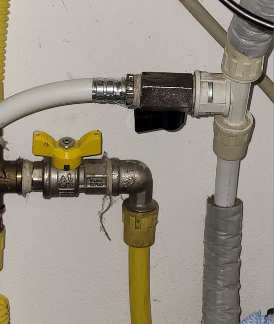 Manopola sotto caldaia