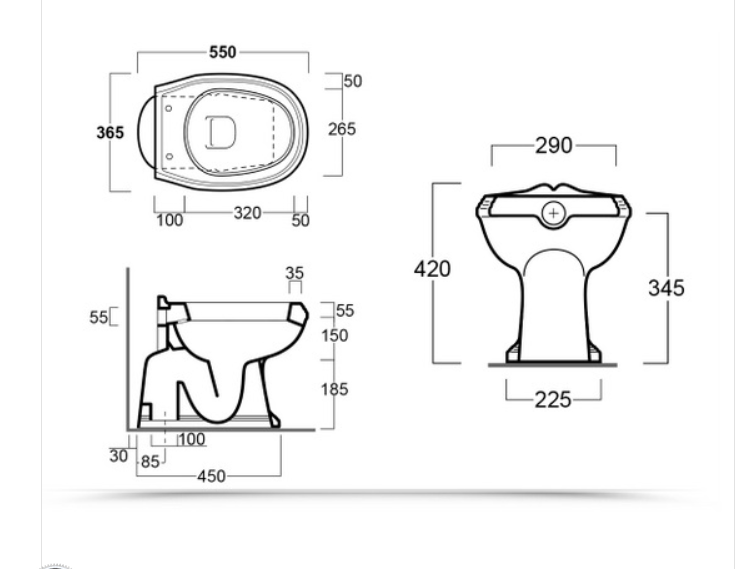 Wc con cassetta esterna secondo le normative europee.png