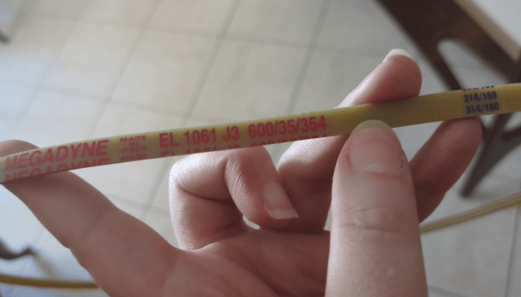 Questo è il codice della cinghia